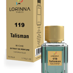 Lorinna 119 Talisman Extrait de Parfum 50ml bottle and packaging