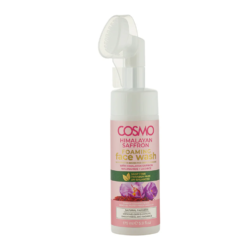 himalayan saffron foaming face wash