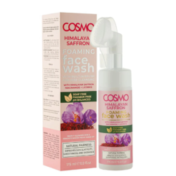 himalayan saffron foaming face wash cosmo
