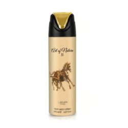 Art Of Nature II deodorant spray by Lattafa Pride 200ml beige bottle