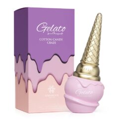 Gelato Cotton Candy Craze perfume by Amaran bottle and packaging