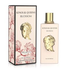 Kings & Queens Blossom perfume bottle and packaging