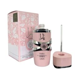Lattafa Yara concentrated perfume oil 20ml bottle and packaging