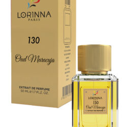 Lorinna Oud Maracuja No.130 Extrait de Parfum 50ml bottle and packaging